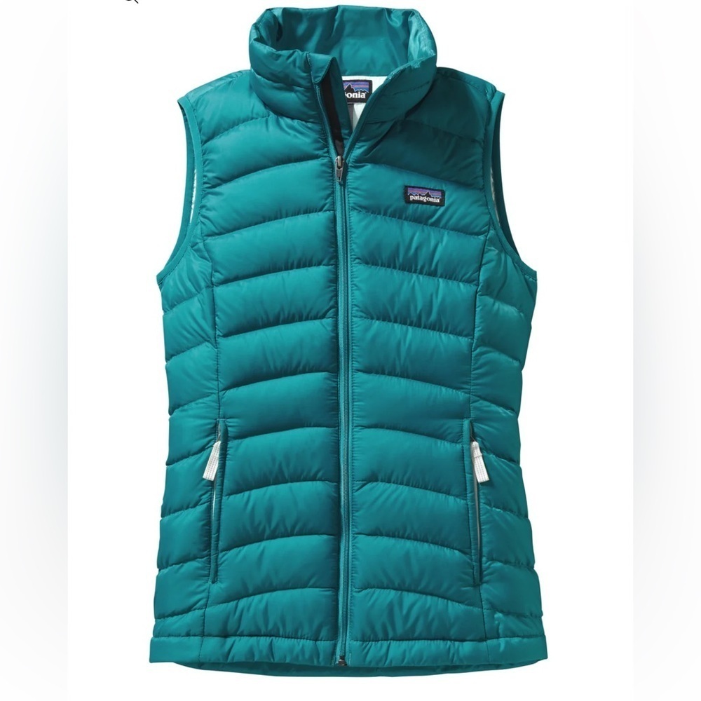 Patagonia Blues aQuilted Vest Big Girls 10/12